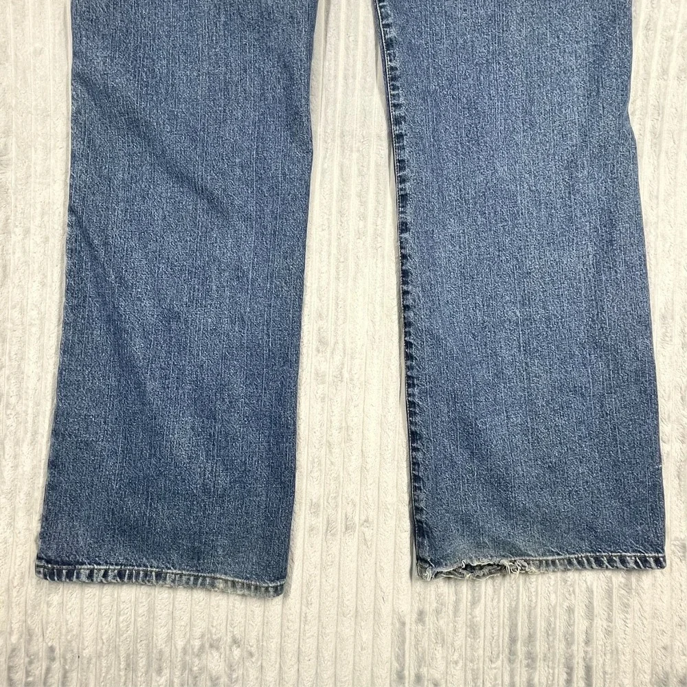 Diesel Jeans Men's 34x32 Straight Leg Medium Wash Preppy Comfort Stretch *Flaw